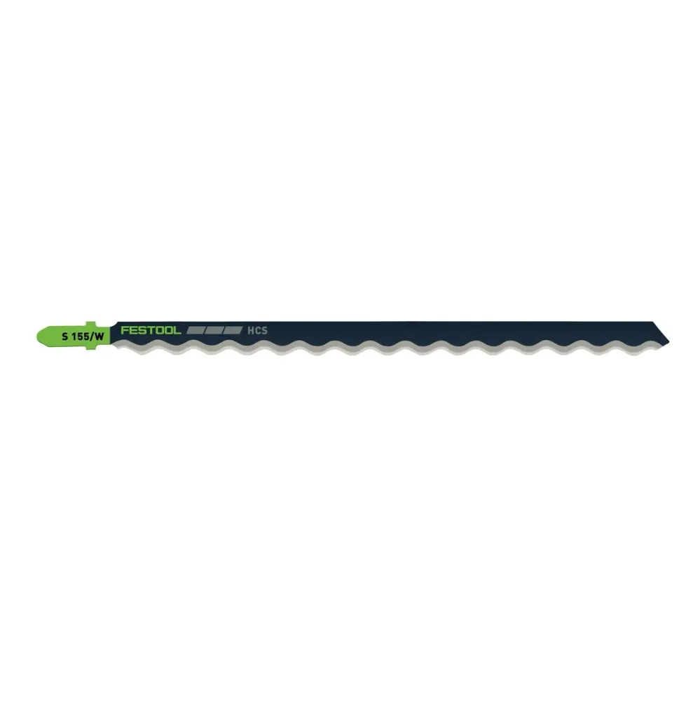 Festool S 155/W/6 Building Materials Insulation Hoja de sierra de calar - 6 unidades ( 2x 204345 )
