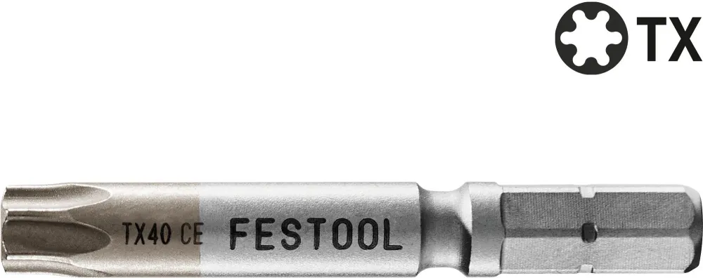 Festool TX 40-50 CENTRO/2 Bit (205083) para taladro atornillador de baterí y taladro percutor de baterí Festool con soport...