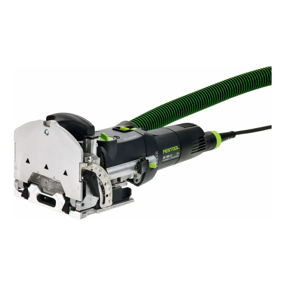 Festool DF 500 Q-Plus fresa 420 W 4 - 10 mm + Systainer ( 576413 ) + KV-SYS D8 DOMINO gama de conectores ( 576797 )