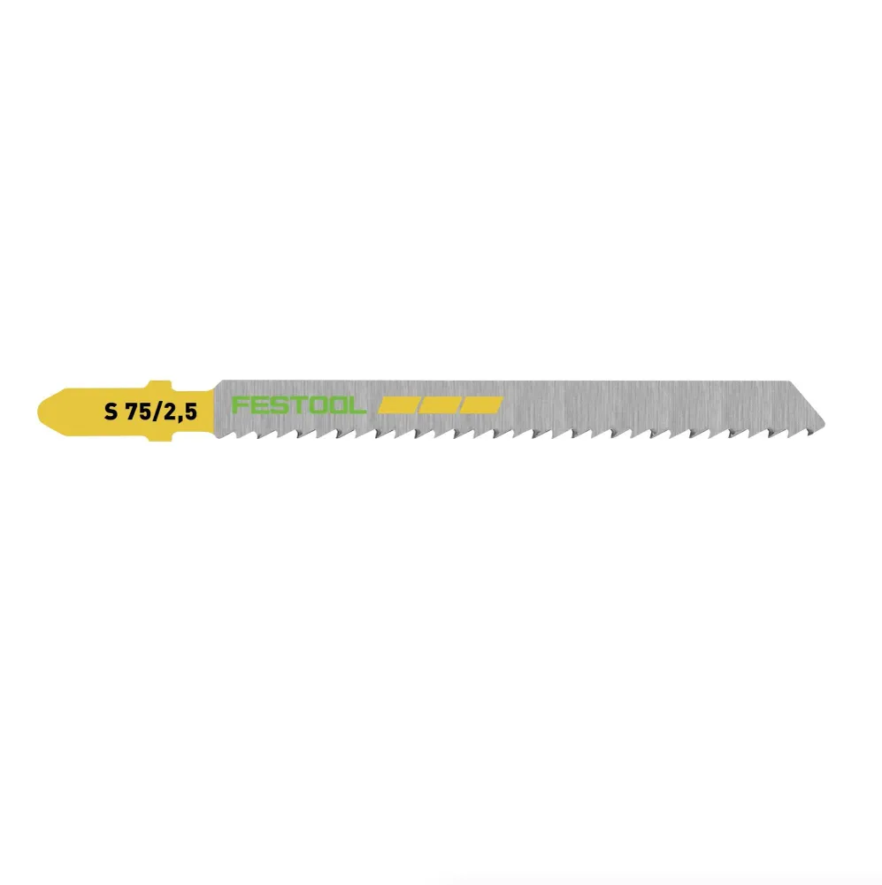 Festool S 75/2,5/25 WOOD Fine Cut Hoja de sierra de calar - 25 unidades ( 204257 )