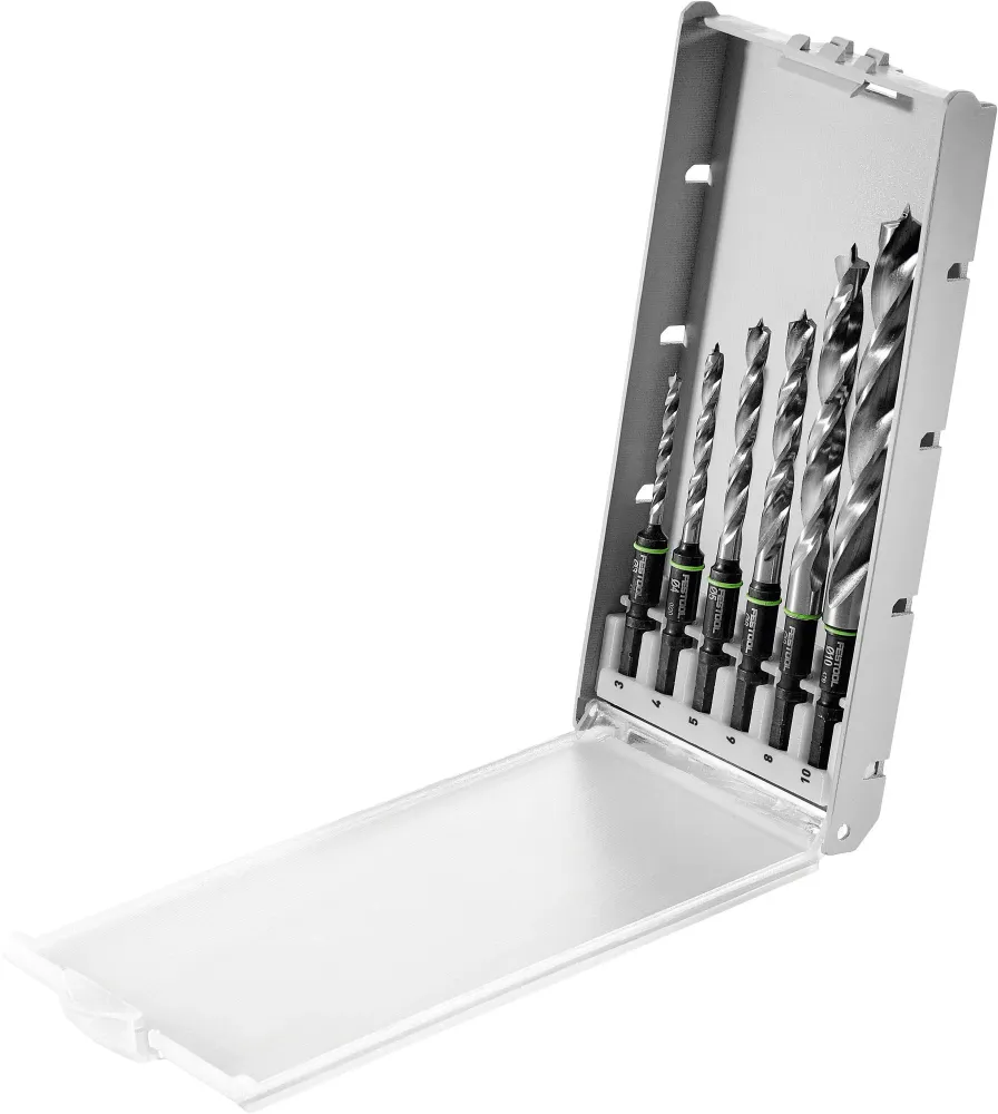 Festool BKS SYS3 D3-10 CE/W Cassette de taladro (577396) para taladro inalámbrico y taladro percutor Festool con soporte F...