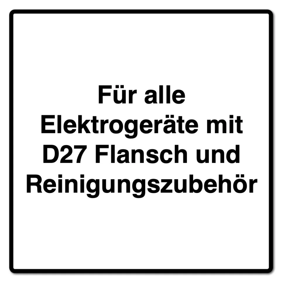 Festool D 27 DM-AS/CT manguito de conexión 27 mm antiestático ( 202346 ) para todas las herramientas eléctricas con brida...