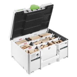 Festool Domino XL espigas de haya DS/XL D8/D10 306 BU, 8 x 50 - 10 x 100 mm (sucesor de 498204) (576791)