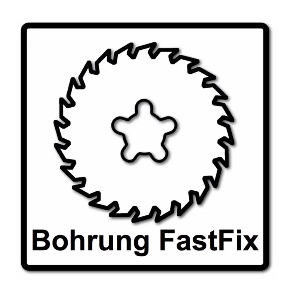 Festool 2x hoja de sierra circular de dientes finos HW 190 x 2,4 mm xFF W48 190 mm 48 dientes FastFix (2x 492050)