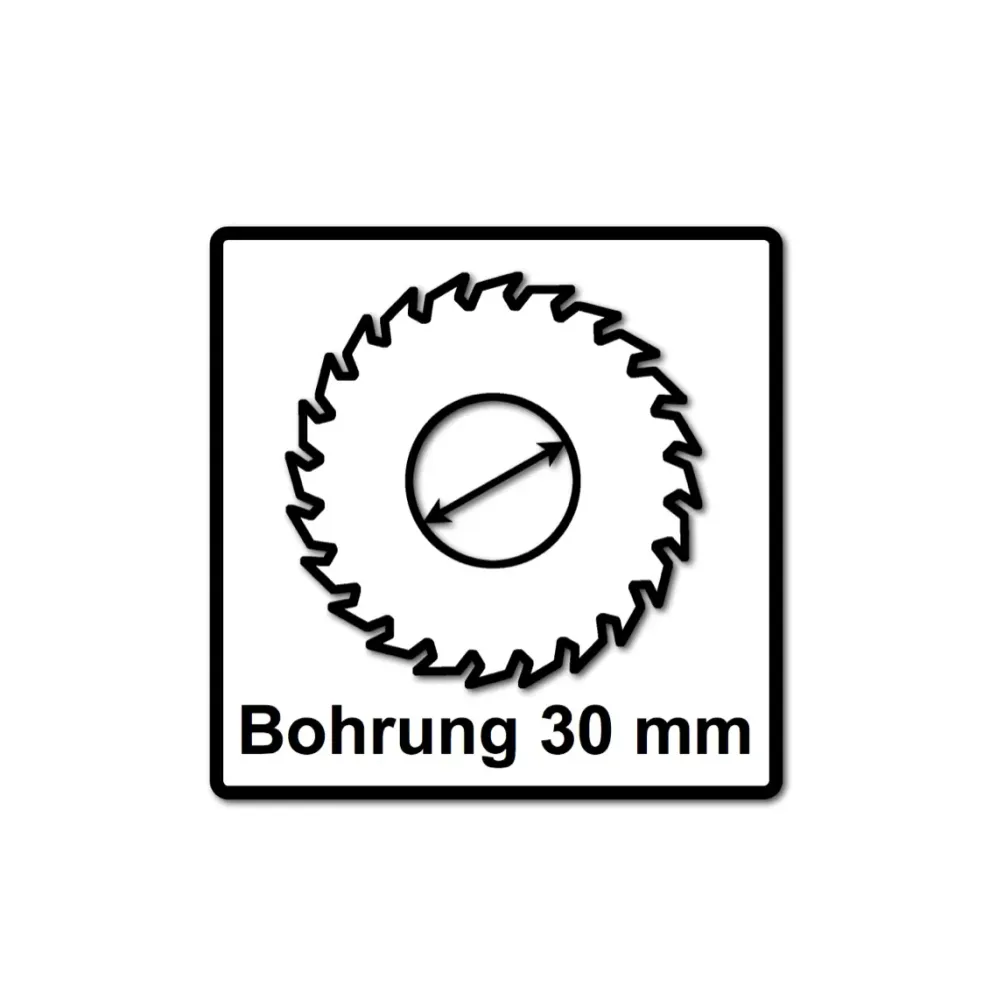 3x Festool hoja de sierra circular especial TF68 aluminio plástico 260 x 2,4 x 30 mm (494607) 260 mm 68 dientes para KS 88...