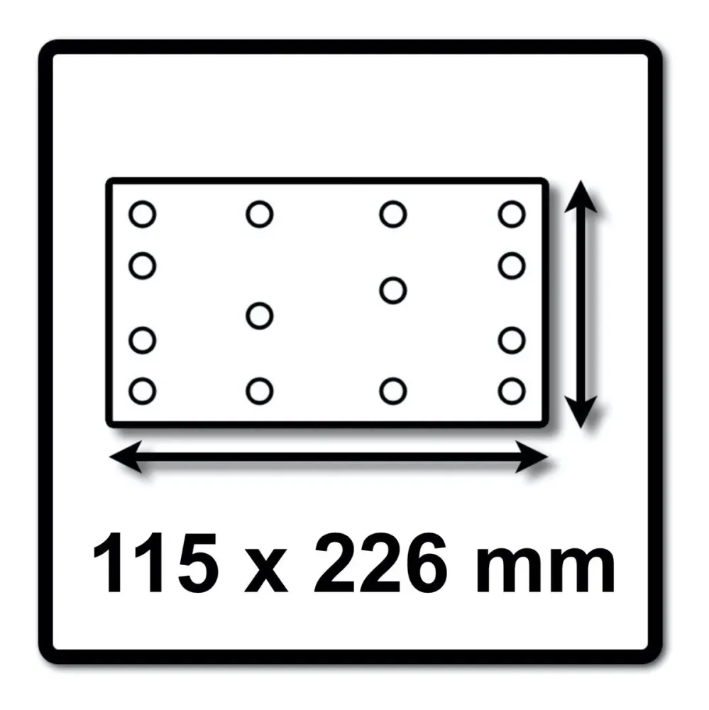 Festool HSK- 115x226 Taco de lija 115x226mm (496963)