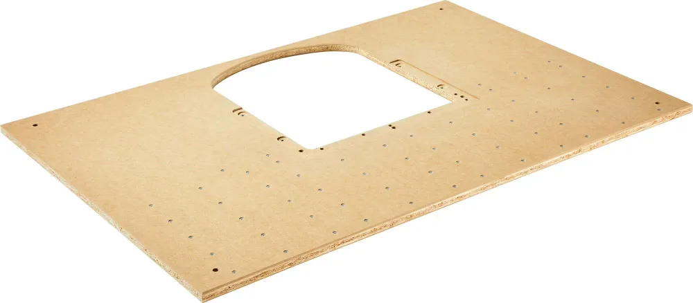 Festool LP-KA65 MFT/Placa de 3 orificios (500366) para KA 65