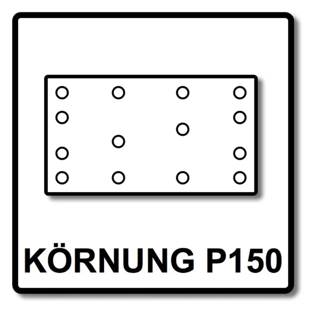 Festool Rubin 2 STF 93X178/8 P150 RU2/50 tiras de lijado 93 x 178 mm P150 50 piezas (499066) para RS 300, RS 3, LRS 93