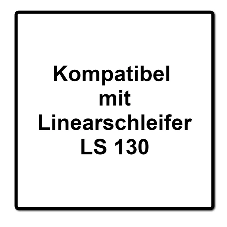 Festool SSH-STF-LS130-V10 Almohadilla perfilada ranura en V - para lijadora lineal LS 130 ( 490166 )