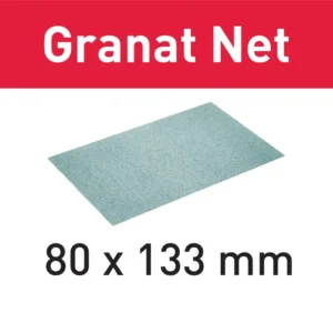 Festool STF 80x133 P240 GR NET/50 malla abrasiva Granate Net (203291) para RTS 400, RTSC 400, RS 400, RS 4, LS 130, HSK- 8...