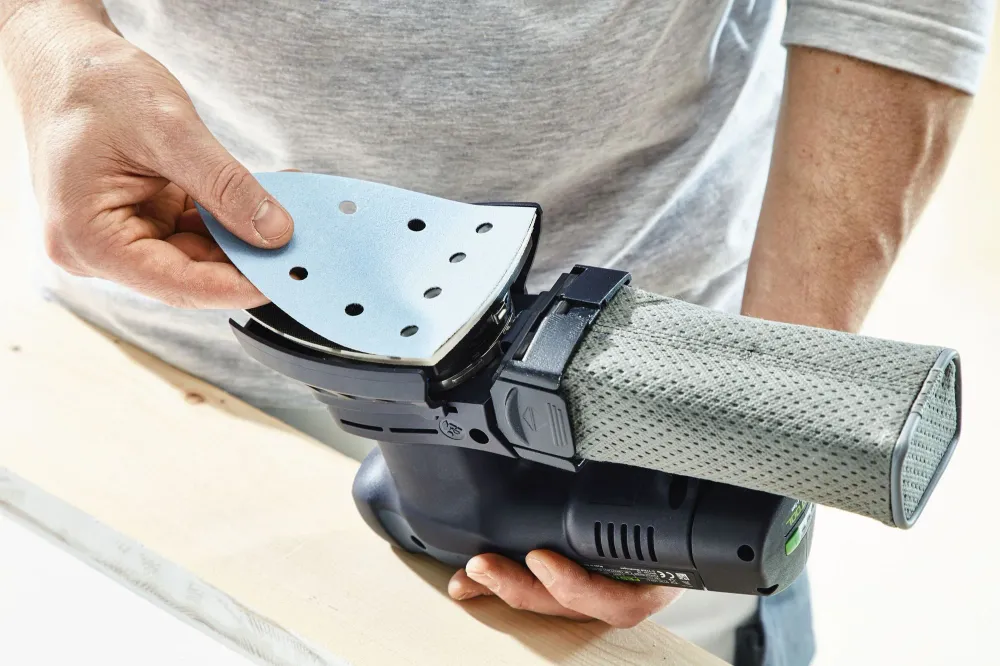 Festool STF DELTA/9 P100 GR/100 hoja de lija granate (577545) para DTS 400, DTSC 400, DS 400
