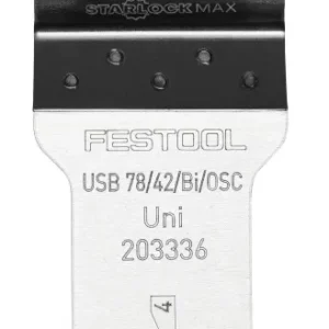 Festool USB 78/42/Bi/OSC/5 Universal Hoja de sierra Starlock MAX - 5 unidades ( 203336 )