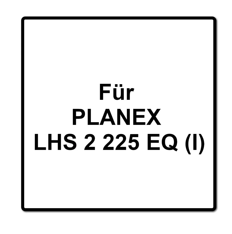 Festool VL-LHS 2 225 extensión 450 mm (205416) para PLANEX LHS 2 225