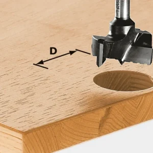 Fresa de montaje Festool HW S8 D20 (491072) para 900, 1000, 1010, 1010 R, 1400, 2000, 2200