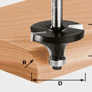 Fresa para redondear Festool HW S12 D63/32/R25 (491107) para 1400, 2000, 2200