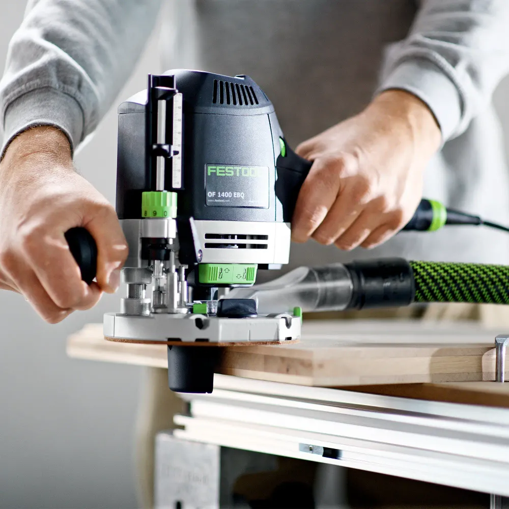 Fresadora Festool DE 1400 EBQ-Plus + Caja--S