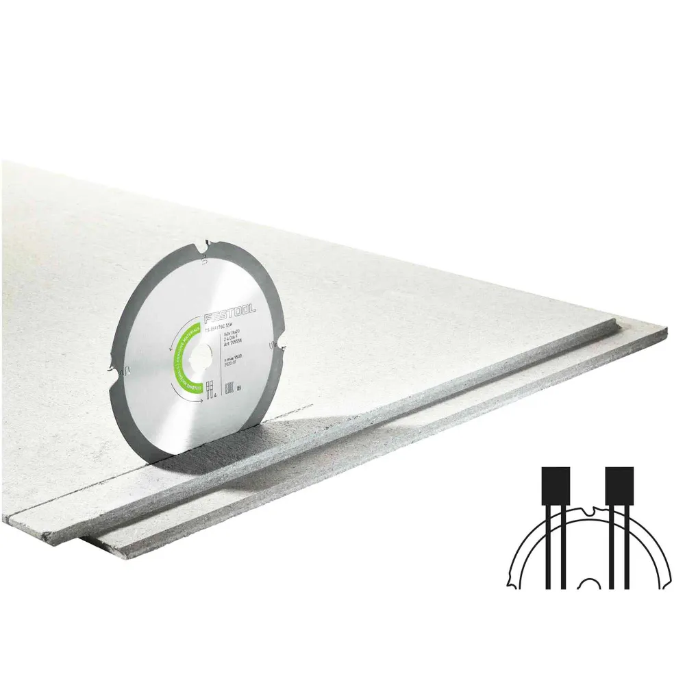 Hoja de diamante Festool Materiales abrasivos DIA 160x1,8x20 F4