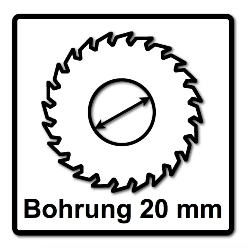 Hoja de sierra circular Festool laminado/HPL HW TF 152 168 x 1,8 x 20 PW16 ( 205766 ) para TS 60 K, CSC-SYS 50
