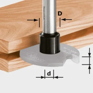 Husillo de fresado Festool S8 1,5-5 D14 (499805) para 1010, 1010 R, OFK 700, MFK 700