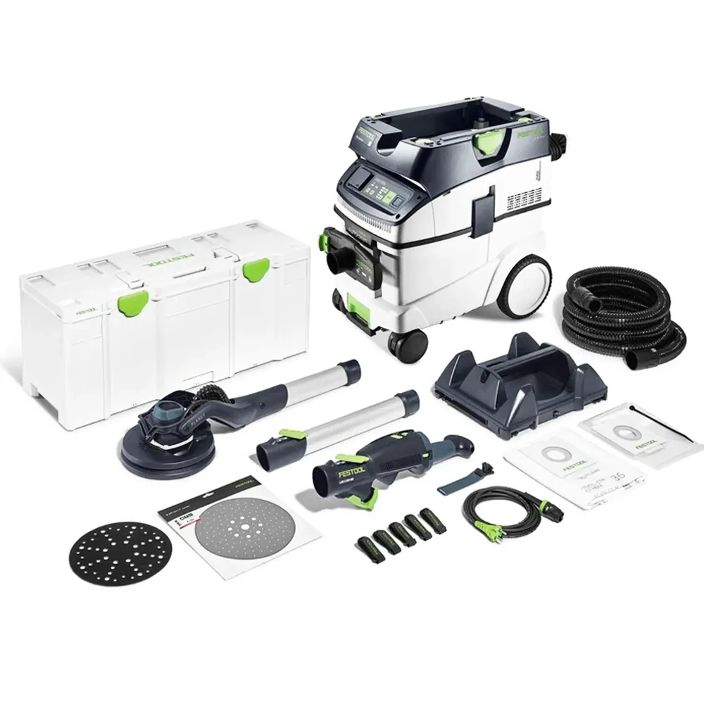 Juego de lijadora Festool Planex LHS 2 225 EQI/CTL 36-Sep