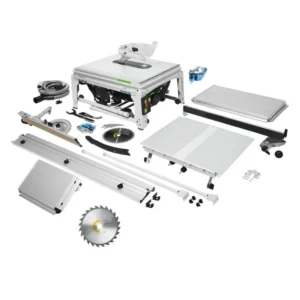 Set de sierra circular de mesa Festool TKS 80 EBS 2200 vatios 254 mm (575828) + hoja de sierra circular Panther PW24 (5759...