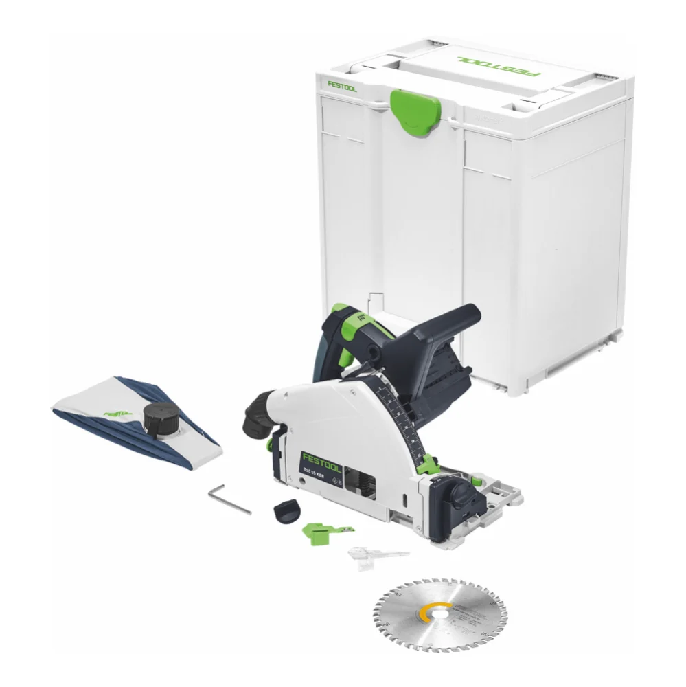 Sierra sumergible baterí Festool TSC 55 KEB-Basic 18 V / 36 V (2x 18 V) 160 mm sin escobillas (576712) + Systainer - sin b...