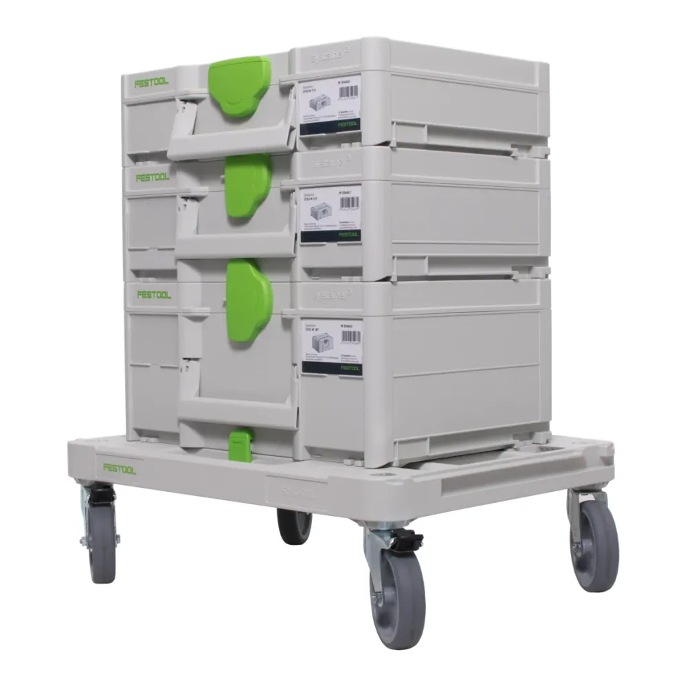 Tablero de ruedas Festool SYS-RB + Systainer SYS3 M 112 + M 137 + M 187