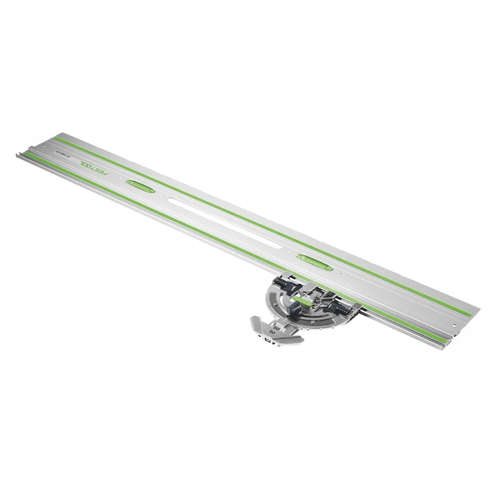 Tope-guí angular Festool FS-WA para carril guí FS/2 corte 60º + carril guí FS 1400/2-KP 1400 mm