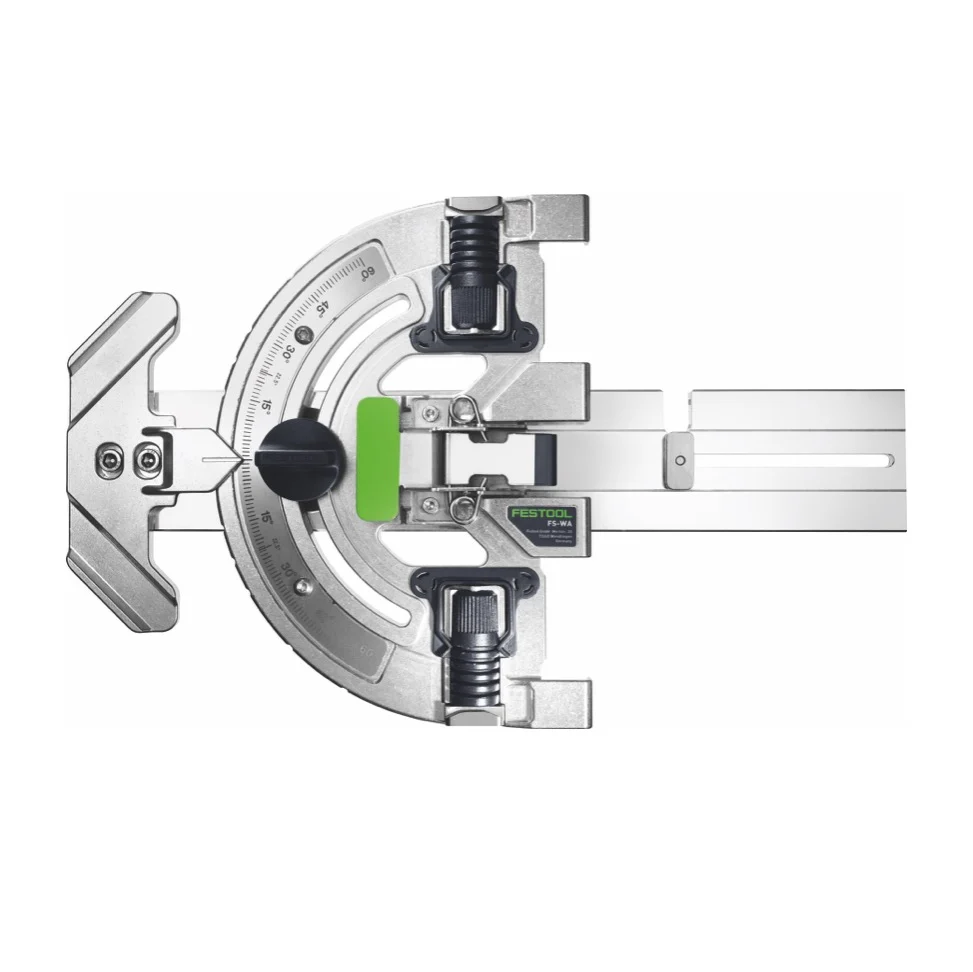 Tope-guí angular Festool FS-WA para carril guí FS/2 corte 60º + carril guí FS 1080/2 1080 mm + prolongación FS-WA-VL