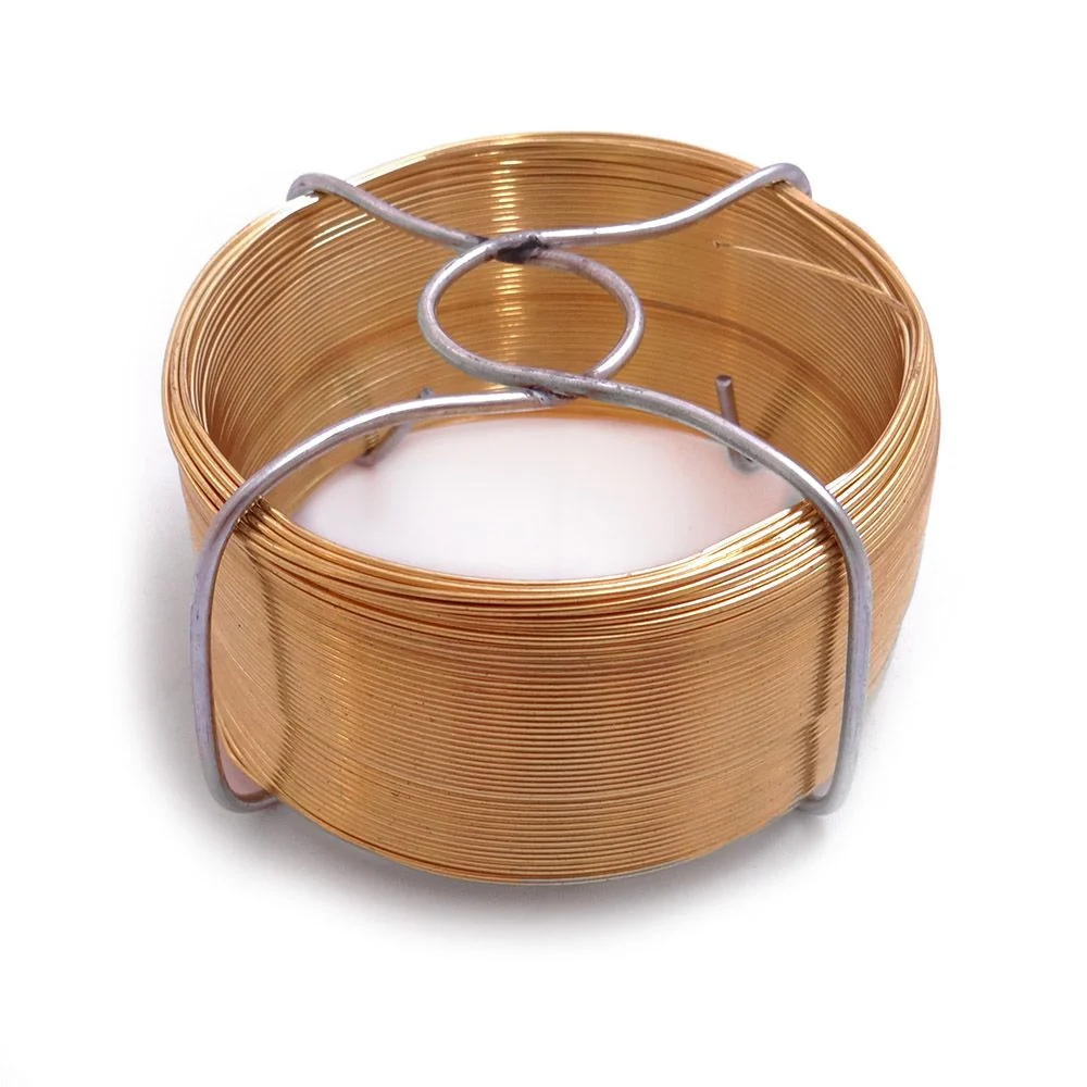 ALAMBRE LATON N° 3, 200 gr, CALIBRE 0,80 mm x 50 m FILGRAF