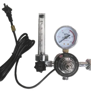 FLUJOMETRO DE CO2 CON CALENTADOR 36V (SIN CAJA)