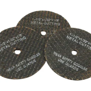 DISCOS DE CORTE 1-1/2" 3 PIEZAS Forney