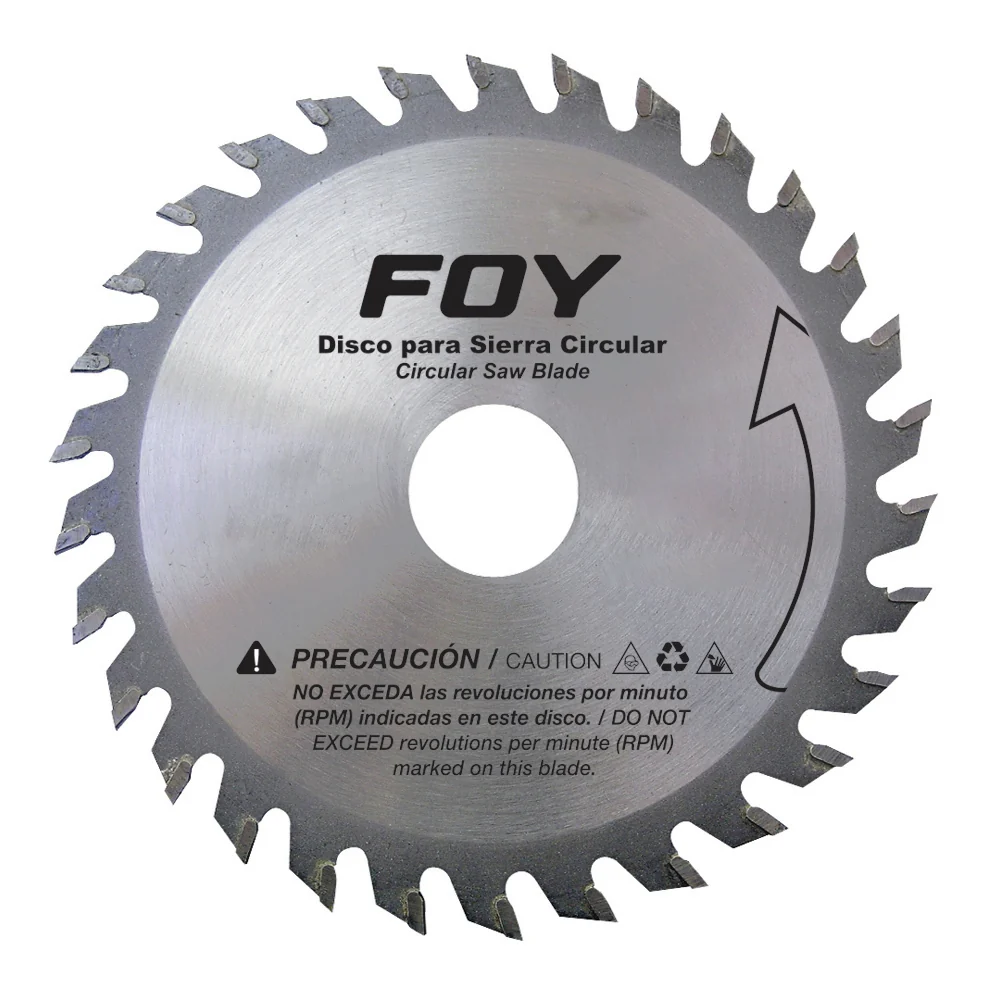 Disco para sierra circular para corte madera 60 dientes, 12" Foy