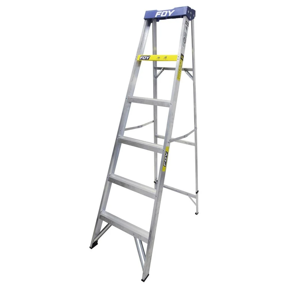 Escalera De Aluminio Tipo Tijera 5 Escalones, Foy