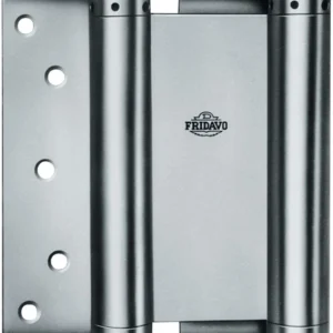 Bisagra para puerta batiente con muelle espiral FRIDAVO modelo M acero niquelado ( 3000255422 )