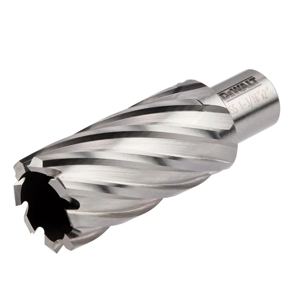 BROCA ANULAR HSS PARA METAL DE 1 3/16 X 2 PULGADAS VASTAGO 3/4. MARCA DEWALT Global Tools Gt