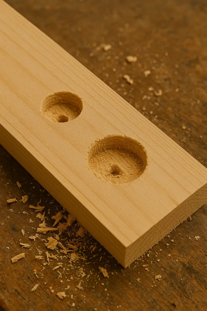 Mecha Chata Para Madera 1 1/2 Tramontina Golfard