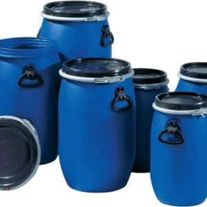 GRAF barril boca ancha 30 l polietileno azul (9000450460)