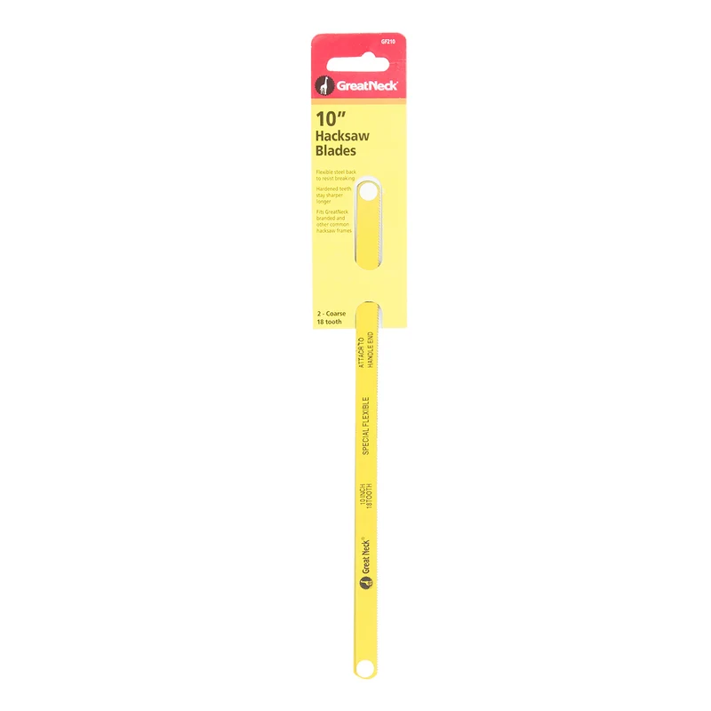 Hoja de sierra para metales, 18 TPI, 10"BL Great Neck