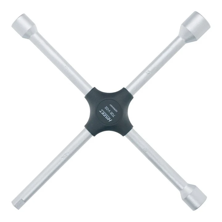 Llave en cruz HAZET 705V-02 17 x 19 x 22 x 12,5 mm(1/2″ cuadrada) ( 4000822845 )