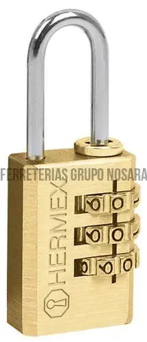 TRUPER CANDADO COMB 20MMCL-20C HERMEX