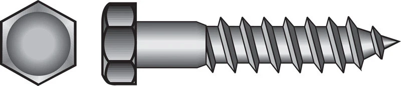 Tornillo de fijación para perno de 5/16 x 3" de acero inoxidable HILLMAN