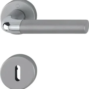 HOPPE Juego de escudos Bremen 1505/42KV/42KVS Aluminio F49/F9-2 ( 3000220010 )