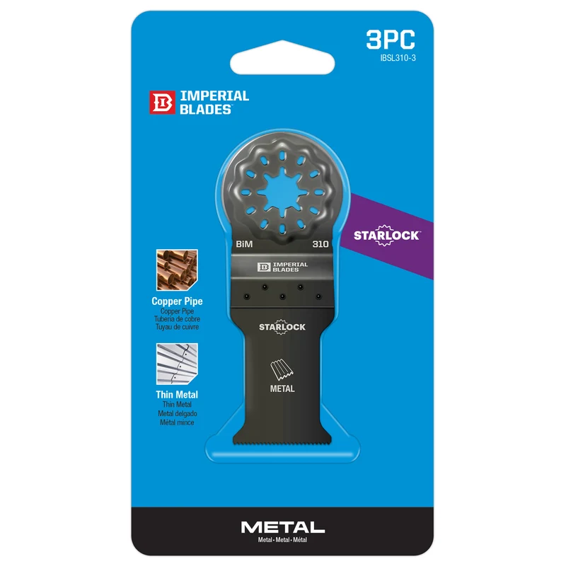 HOJA DE METAL FINO 1-1/5" PAQUETE DE 3 Imperial Blades