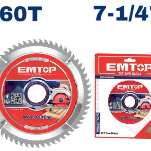 EMTOP DISCO PARA SIERRA CIRCULAR 7-1/4" 60T - ETCT118513 INSTA-YA PITALITO
