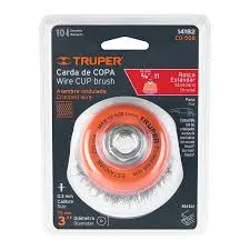 TRUPER CARDA DE COPA 3" CO-508 14182 INSTA-YA PITALITO
