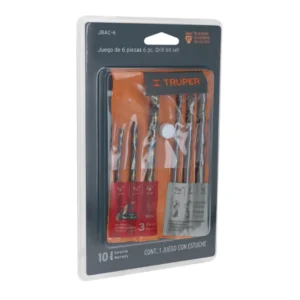 TRUPER JUEGO DE 6 BROCAS P/CONCRETO Y ACERO ALTO VEL JBAC-6B 11336 INSTA-YA PITALITO