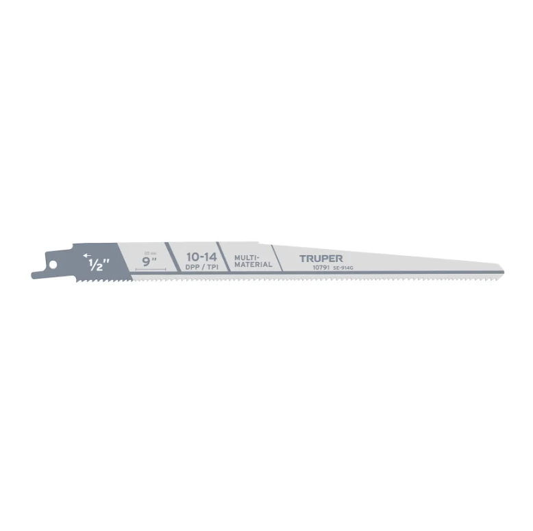 TRUPER SEGUETAS BIMETALICAS PARA SIERRA SABLE 9" X 2 PIEZAS 10791 INSTA-YA PITALITO