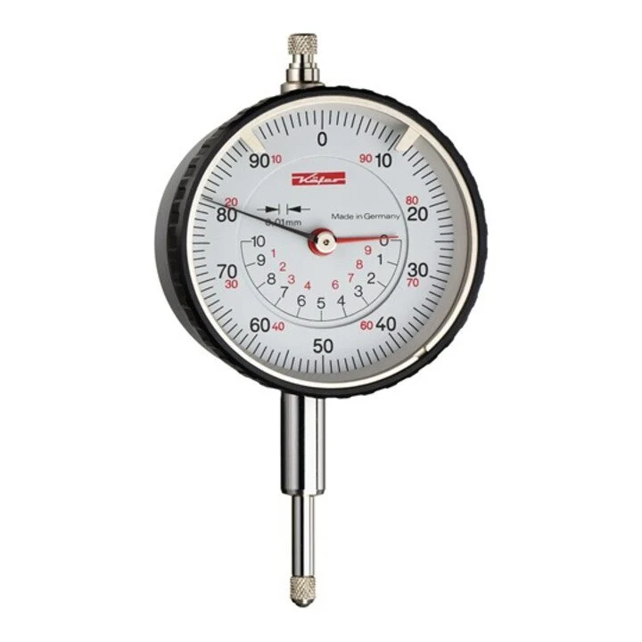 Reloj comparador KÄFER M2 TK 10 mm lectura 0,01 mm ( 4000851507 )