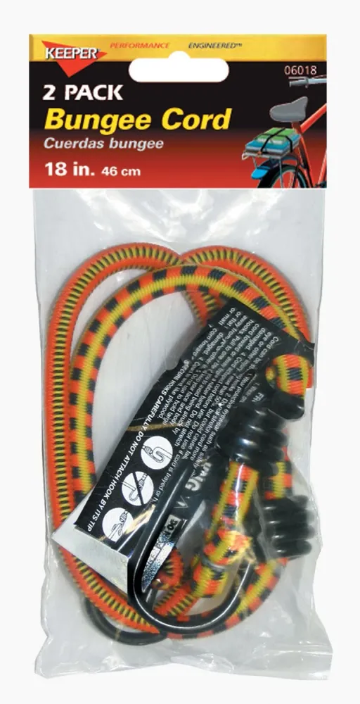 Cuerda elástica de 18" (paquete de 2) Keeper
